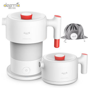 Deema DH202 Folding Electric Kettle 600ml Travel Dormitory Small Mini Household Automatic Power off Kettle