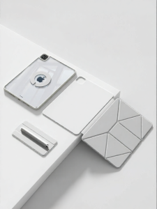 Zoyu | Height Increase Rotatable Magnetic Detachable Case 12.9 Inch