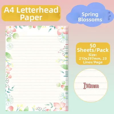 ZEEGO | Aesthetic A4 Letter Paper