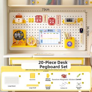 Customizable Magnetic Metal Organizer Board