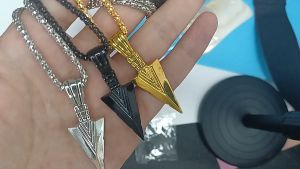 KALUNG TITANIUM PRIA MODEL SPARTAN IMPORT VIRAL KEKINIAN