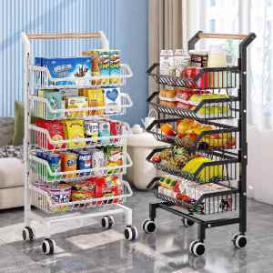 LIWAN | Kitchen Storage Rack Cart
