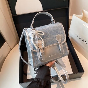 Túi Đeo Vai Đôi Thời Trang Nhẹ Cho Nữ Túi Du Lịch Túi Học Sinh Túi Đựng Sách Túi Đựng Đồ Cho Thanh Thiếu Niên Túi Vuông Nhỏ