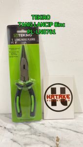 TEKIRO TANG LANCIP 8 INCH (N - R) / TANG LANCIP / TOOLS - ALAT PERKAKAS - KUNCI / ALAT PERTUKANGAN / LONG NOSE PLIERS PL-LN0761
