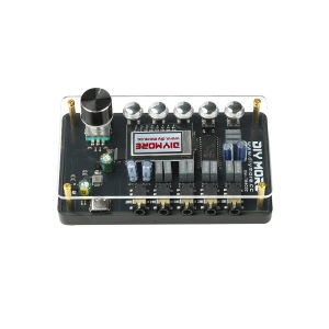 Aideepen | TDA7440 DM-TB4C02 Audio Switch with Tone Control 3.5mm AUX Type C DC 5V for Computer TV Game Console Sound System