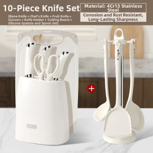 FUJUN | Kitchen Knife Set with Cutting Board 3 Pieces
