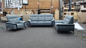 Nabucco N3782 Kasper Sofa[Can Choose Cow LeatherCasa LeatherWater Resistance FabricMArble Velvet][Delivery West Malaysia Only]