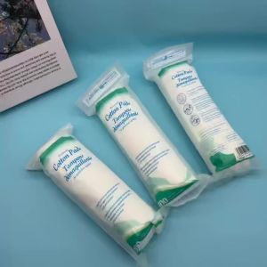 Disposable 100PCS Cosmetic Wipes Nail Art Cleaning Round Pads Soft Daily Supplies Facial Cotton Makeup Remover Tool