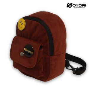 SOYORI Tas Corduroy wanita Ransel JOLIE SBC021