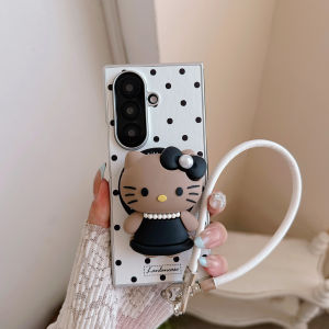 Sanrio | Fashion Cute Sanrio HelloKitty Phone Case For Samsung Z Fold 8 7 6 5 4 For Magsafe Wireless Charge Shockproof Protective Cover