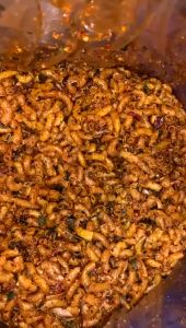 [READY MEDAN] Makaroni Cikruh Pedas Asin Daun Jeruk 100gram Renyah Termurah