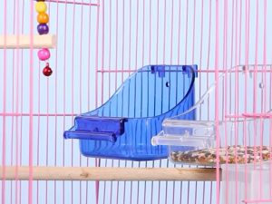 Rennas Bird hanging bathtub Cage Bathroom Parrot Cage Pet Cage Bird Accessories Pet Bathtub