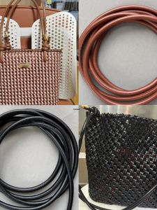 8mm Wear-resistant round Leather Rope Bag Strap DIY Accessories Replacement Cloth Shoulder Strap Waist Belt Semi-finished Product Bag Hanging Accessories