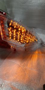 riting/ sen running belakang Yamaha Mio soul GT.125 bluecore.