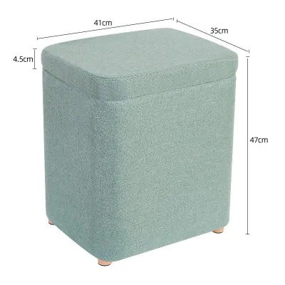 Storage Seat Ottoman Multifunctional Wooden
