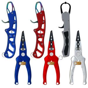 TRY&V | Multi-Functional Titanium Alloy Fishing Pliers Lure Hook Remover Fish Control Pliers Large Game Fish Handling Tools Outdoor Sports