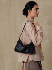 AVALEA | Leather Retro Hobo Bag