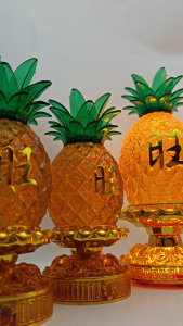 吉祥旺来灯/绿叶/5v功率/无触电危险/LED黄梨灯/环球牌/水晶旺来吉祥灯/7寸/9寸/旺字黄梨灯/节能90%/Full LED灯吉祥旺来灯/USB链接1.5/照亮运程/长明不熄 LED Praying Lamp