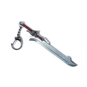 Devil Dante Sword Rebellion Awakening Keychain Game Keychains Cosplay Weapon Keyring Metal Pendant Gift