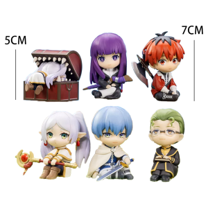 Bandai | New Anime Frieren: Beyond Journeys End 7cm Anime Figures Frieren Himmel Action Figure Boys Gift Collection Model Doll Toys