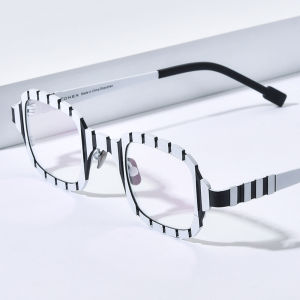 FONEX Pure Titanium Glasses Frame Men 2025 New Fashion Brand Design Square Eyeglasses Women Japanese High-Quality Full-Rim Optical Eyewear 85901