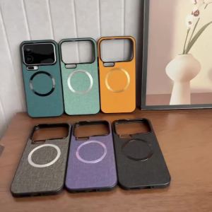 High End Fabric Texture For MagSafe Case for Xiaomi 17T 17 Pro Max 15T Pro 15 Ultra Magnetic Shockproof Drop Protection Cover