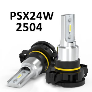 BMTxms 2PCS H16 EU PSX24W 5202 2504 LED Fog DRL Lights 6000LM For Jeep Grand Cherokee Wrangler Peugeot Citroen LED Day Lamp Bulb