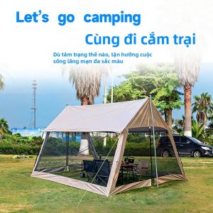 BEIANLANG | Lều Ngoài Trời Chống Côn Trùng Có Mái Che Nắng Lắp Ráp Nhanh