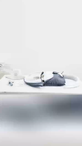 COCOBB Ergonomic Newborn Smart Rocker with Mosquito Net and Bluetooth Music - Baby Swing Crib for 0-3 Years