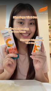 Himalaya Face Wash Brightening Vitamin C Orange 100ml