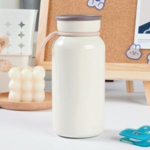 400ml Mug Panas/Dingin Baru Berinsulasi Vakum Dengan Tali Yang Mudah Dibawa Produk Luar Ruangan