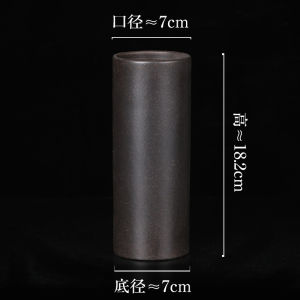 Classical Small round Purple Clay Orchid Pot Succulent Plant Stand Desk Top Spring Lan Landscape Bowl Special Clearance Sale