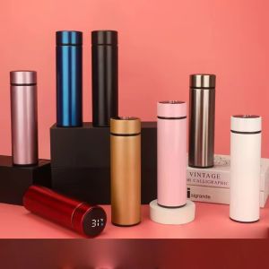 304 bằng thép không gỉ thương mại hiển thị nhiệt độ Điều Khiển Nhiệt Độ Thông Minh cốc cách nhiệt Tumbler Cho Nóng Và Lạnh Nước chai nước Jug Aquaflask Gốc Thermos Cho Nước Nóng bình đựng nước chân không cốc cà phê Cho Trẻ Em Người Lớn