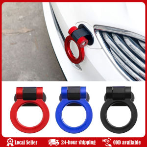 Universal Car Trailer Hooks Sticker Decoration ABS Auto Rear Front Trailer Simulation Racing Ring Vehicle Towing Hook Auto Parts ABS Car Styling Trailer Hooks Sticker Decoration Car Auto Rear Front Trailer Simulation Racing Ring Vehicle Towing Hook