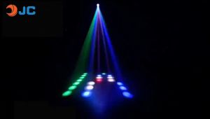 Moving Beam Light RGB Double Head Airship Full Colorful Led Stage Lighting Effect Sound Active