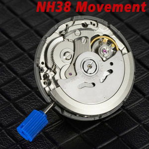 NH38A Mechanical Movement Mod Automatic Watch High Quality Repair Parts 24 Jewels No Date NH38 Movement Japan Genuine
