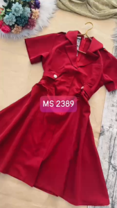 MyDu Shop | MS 2389 Đầm Ghi Lê – Form Dáng Thanh Lịch Dự Tiệc Sang Trọng