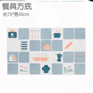 Green Mosaic Kitchen Stickers Self Adhesive Oil Proof Decorative Tile Wall Decals for Kitchen Decoration Non Customizable