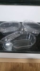 50 Hộp Nhựa Oval JB 11 Hộp đựng bánh lạnh rau câu bánh kem - Hàng Việt Nam