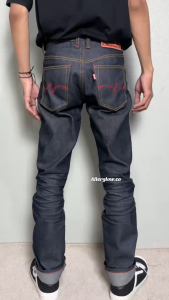 RED DENIM Celana Jeans Pria Raw Denim Selvedge Accent 15oz Sanforized