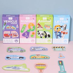 ĐỒ CHƠI XẾP HÌNH 26 CHỮ CÁI VÀ SỐ BẰNG NAM CHÂM TỪ TÍNH HÌNH ĐỘNG VẬT