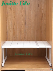 สำหรับตู้เสื้อผ้าอเนกประสงค์ชั้นวางความสูงปรับชั้นวางตู้เก็บตู้เก็บของตู้ wardrobe storage racks stackable clothes storage racks adjustable length clothes storage racks