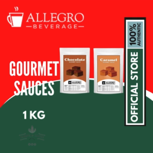 ALLEGRO Sauce 1Kg | White Chocolate Chocolate & Caramel | Thick & Creamy Dessert Topping & Filling