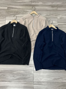 Tech Self-Heating Quick Dry Breathable Fleece Lined Hoodie Outdoor Sports Inner Wear Half Zipper Integrated Velvet Jacket