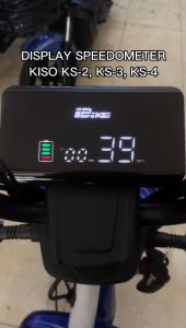 KISO Speedometer Layar LCD Sepeda Listrik