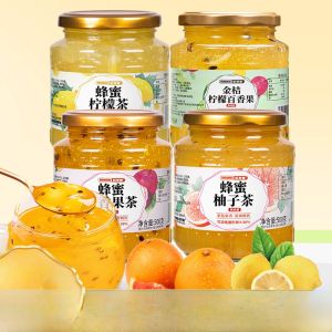 Honey Grapefruit Tea Lemon Tea Fruit Tea Drinking Water Beverage Instant Drink Jam Canister Chinese Brand Xuming Tang