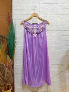 fazza22id dress lingerie RENDA PINK fit XXL / pakaian tidur wanita PY 325 bahan satin