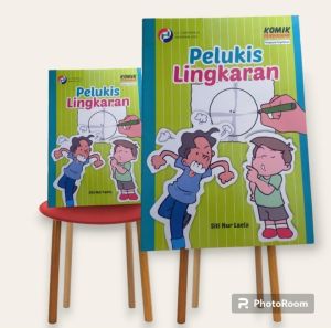 ORI buku komik pendidikan pelukis lingkaran penerbit cakrawala harapan jaya