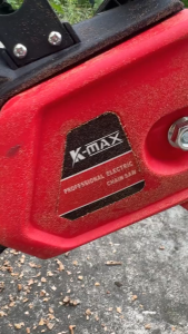 Máy Cưa xích pin 10 Cel Dùng chân Phổ Thông K-MAX chân Makita Công Suất Lớn đường kính cắt 18 inch