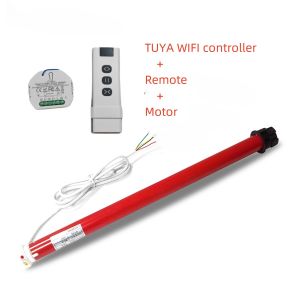 Automatic Electric Roller Curtain Motor for 38mm Tube Blinds Shutter Control by Switch Suit for 100V to 240V